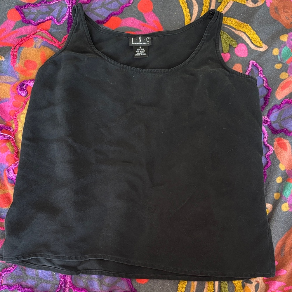 INC International Concepts Women's Black Camisole